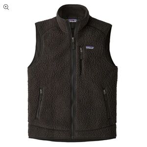 Patagonia Men's Black Fleece Vest